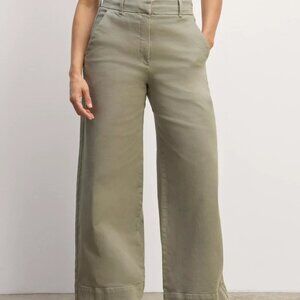 NWT Everlane Phoebe Trouser - Sage Green